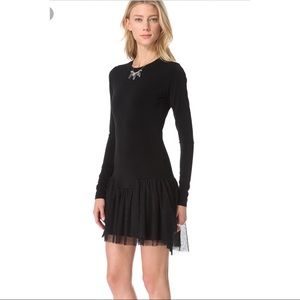 Elizabeth & James black l/s  Lisette Dress NWT